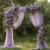 Arche en bois (fleurs de soie et naturelles) pack Provence n°2