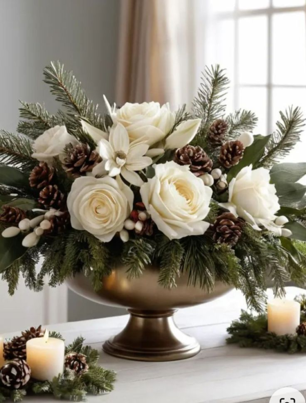 Centre de table Hivernal n°1